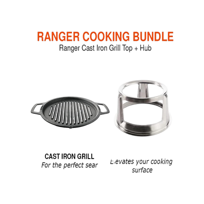 Solo Stove Adapter + Grill voor Ranger