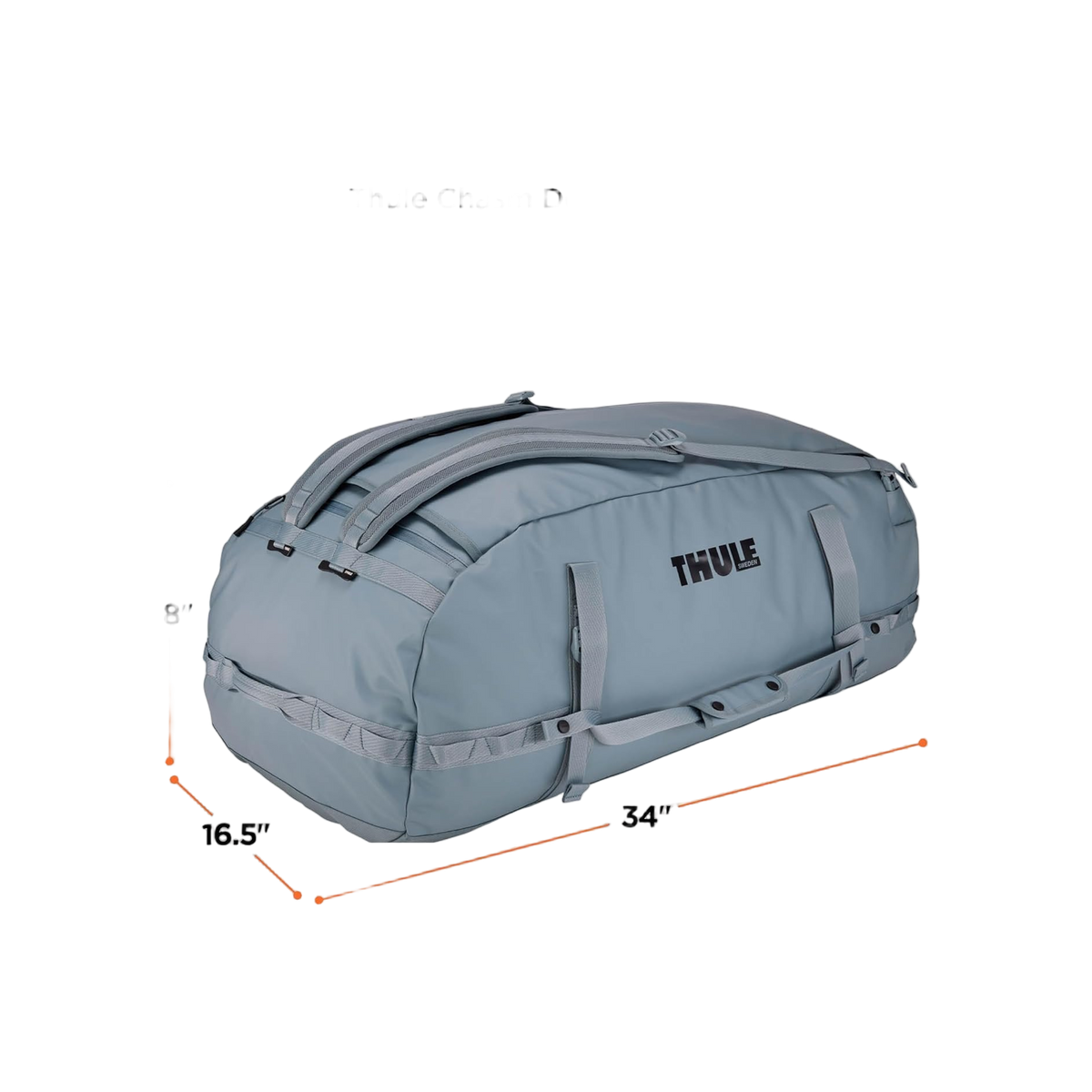 Thule Chasm Duffel 90L Pond Blauw Reistas