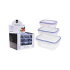 VOORRAADDOZENSET 3DLG MET DEKSEL 400ML/13.53OZ 800ML/27.05OZ 1400ML/47.35OZ 24 SET IN DISPLAY