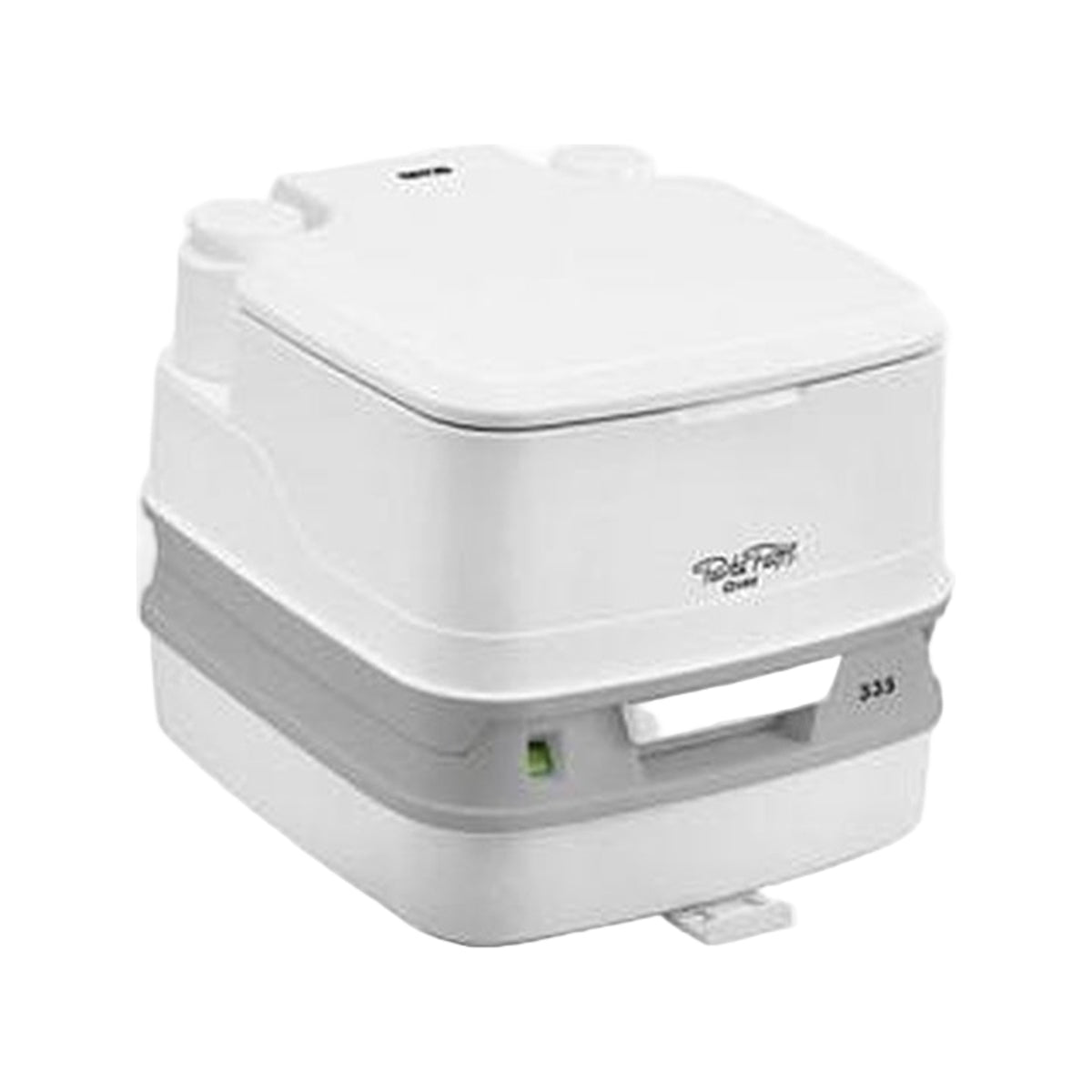 Thetford Porta potti Qube 335 wit met hold down kit