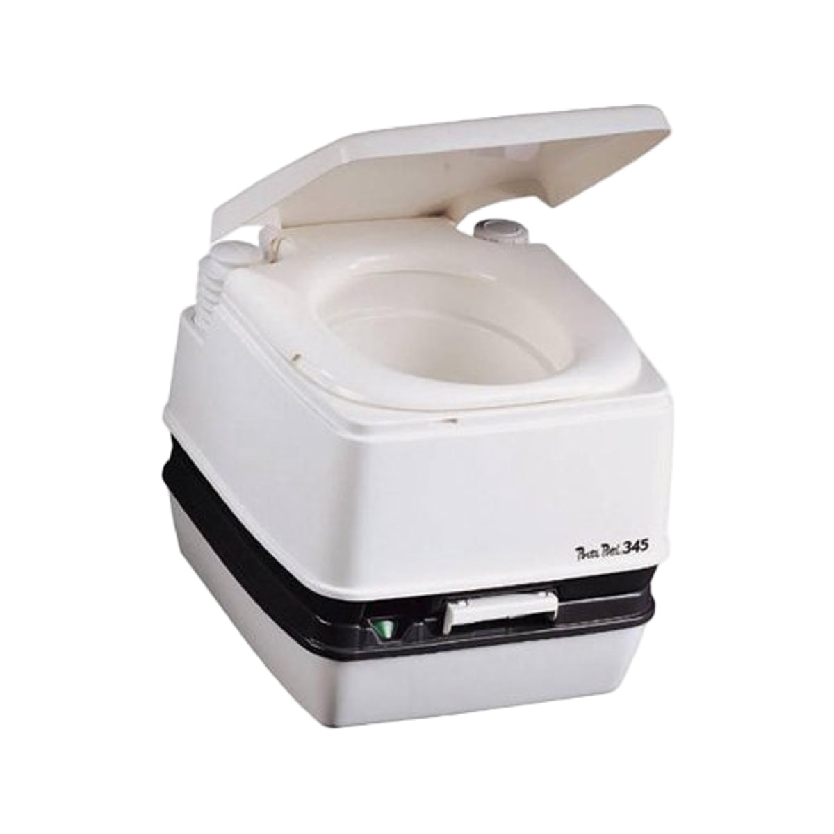 Thetford Porta potti Qube 335 wit met hold down kit