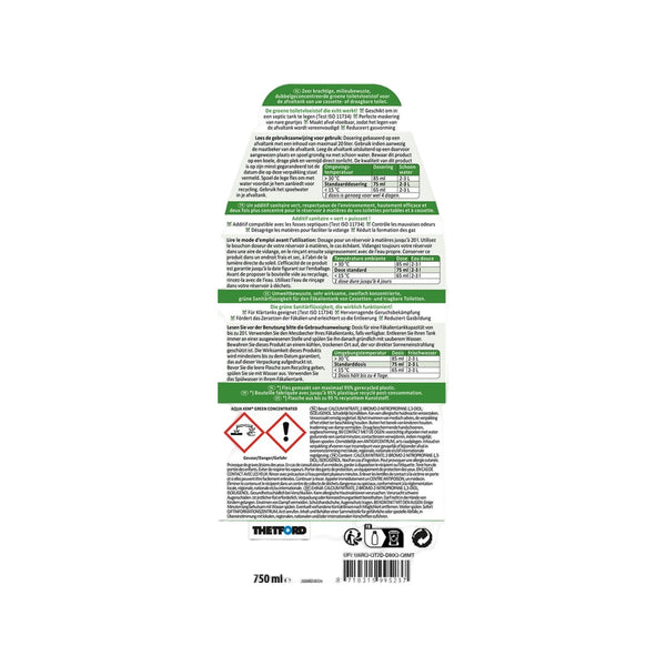 Thetford Aqua Kem Green Concentrated 0,75L
