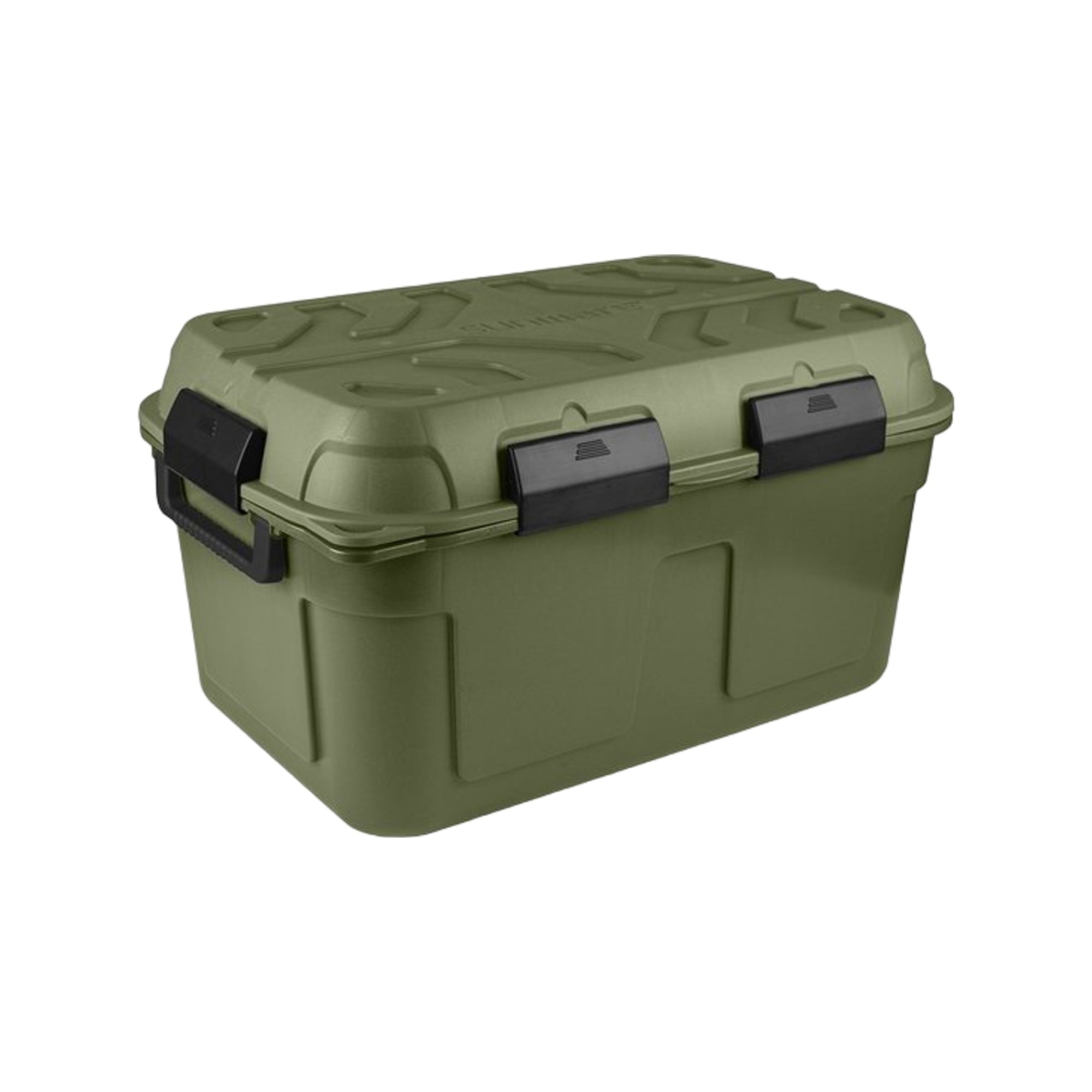 Sunware Q-line waterdichte opbergbox 130L groen zwart