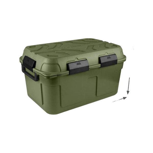 Sunware Q-line waterdichte opbergbox 130L groen zwart