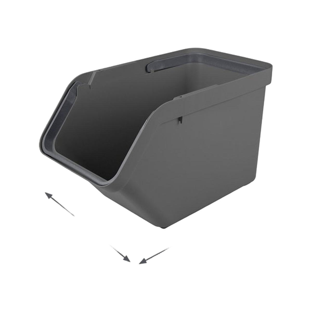 Sunware Sigma home sorteer unit 30L antraciet
