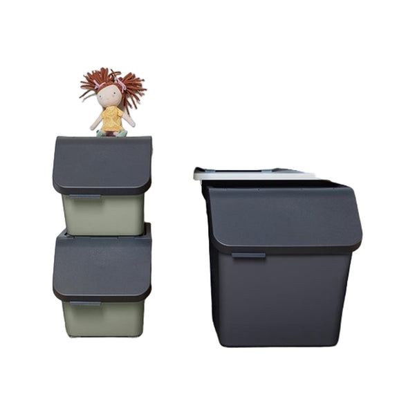 Sunware Sigma home sorteer unit deksel antraciet voor sorteer unit 30L en 40L