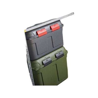 Sunware Q-line waterdichte opbergbox 90L antraciet rood