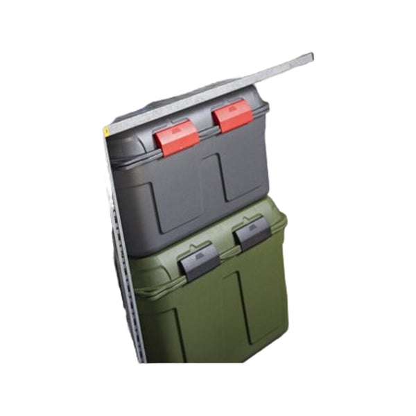 Sunware Q-line waterdichte opbergbox 90L antraciet rood
