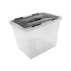 Sunware Onyx opbergbox 25L transparant antraciet