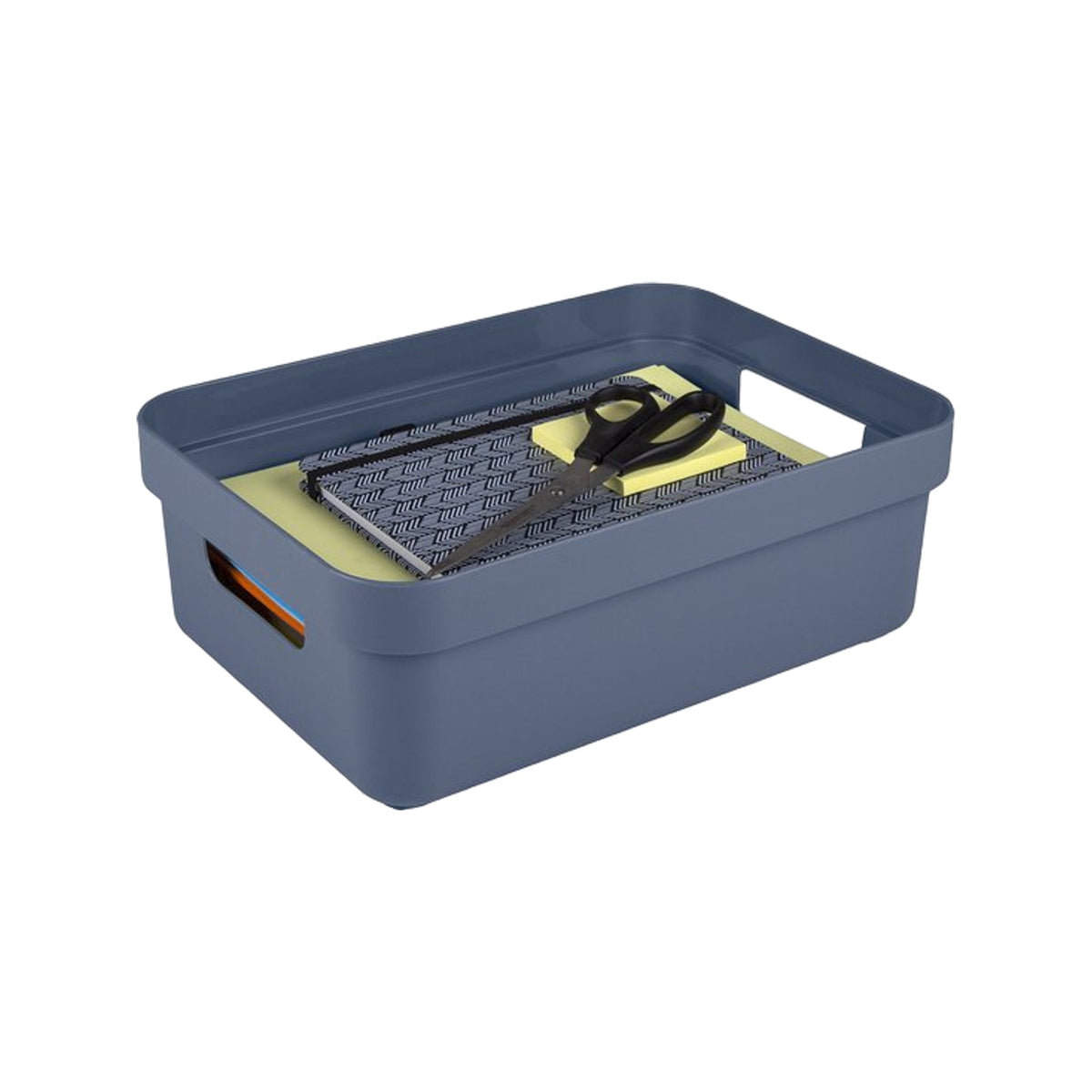 Sunware Sigma home opbergbox 9L donkerblauw