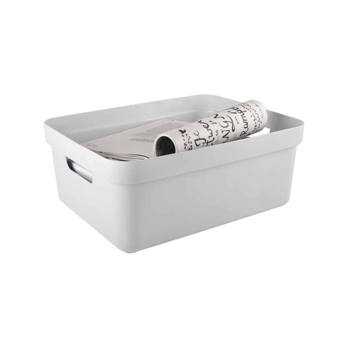 Sunware Sigma home opbergbox 24L wit