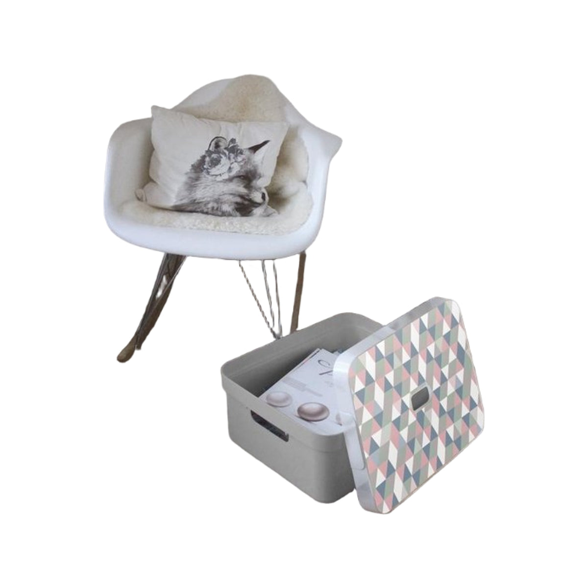 Sunware Sigma home opbergbox 24L grijs