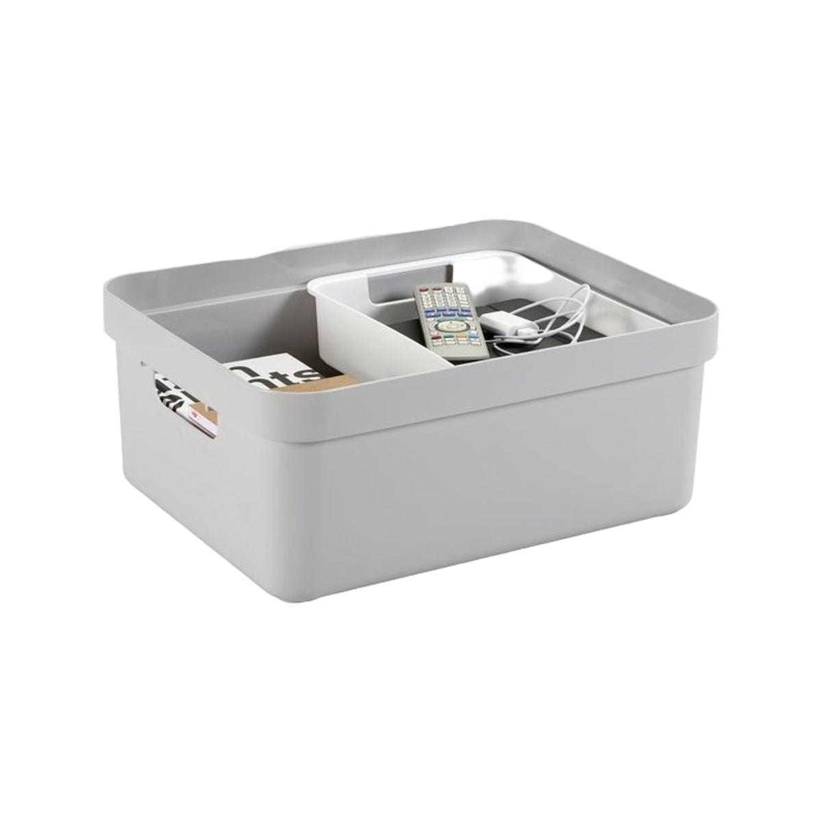 Sunware Sigma home opbergbox 24L grijs
