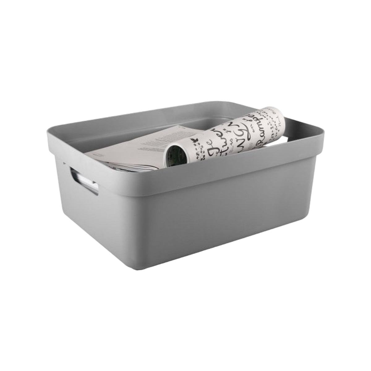 Sunware Sigma home opbergbox 24L grijs