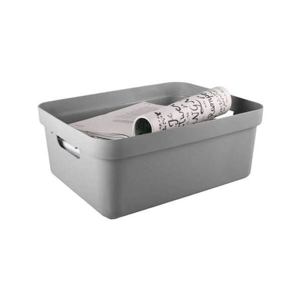 Sunware Sigma home opbergbox 24L grijs