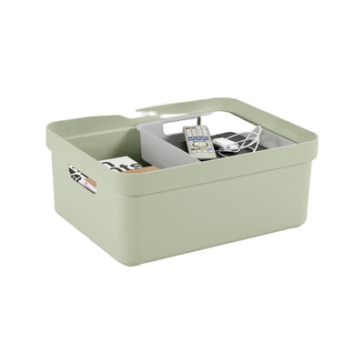 Sunware Sigma home opbergbox 24L groen