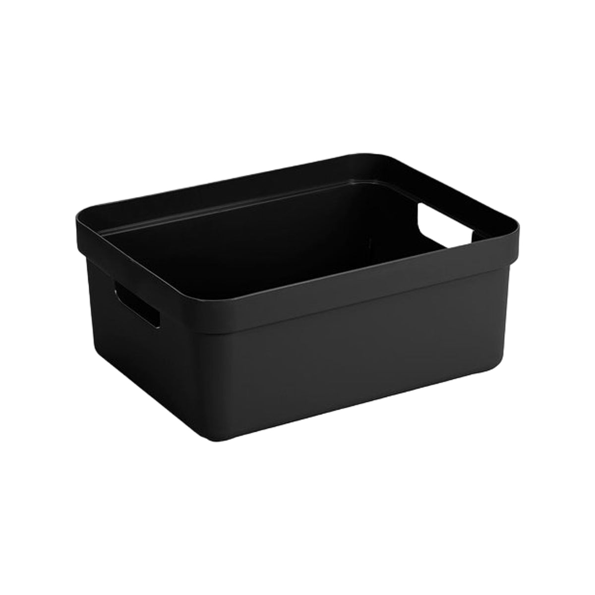 Sunware Sigma home opbergbox 24L zwart