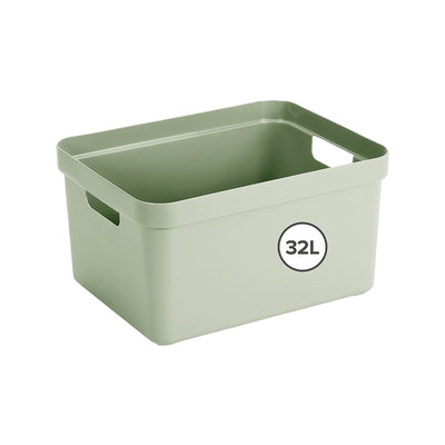 Sunware Sigma home opbergbox 32L groen