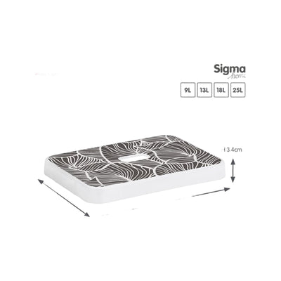 Sunware Sigma home deksel - opbergbox 9L, 13L, 18L en 25L