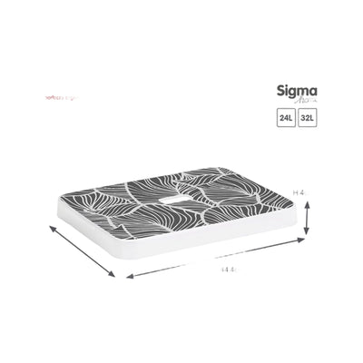 Sunware Sigma home deksel bladeren - opbergbox 24L en 32L