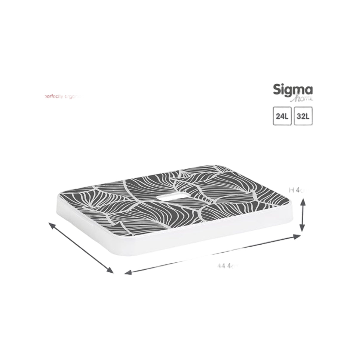 Sunware Sigma home deksel bladeren - opbergbox 24L en 32L