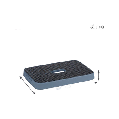 Sunware Sigma home deksel stof donkerblauw - opbergbox 5L