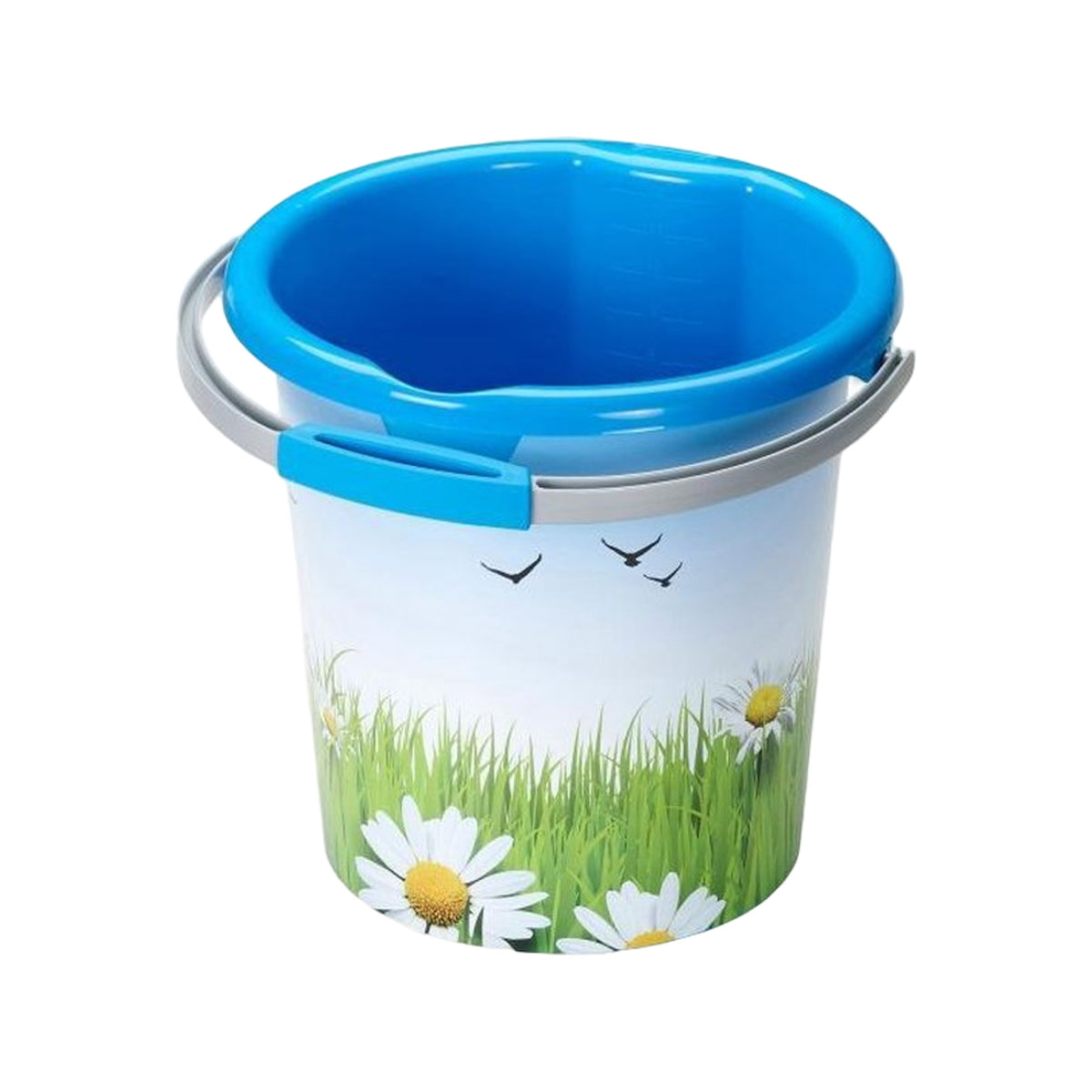 Sunware Water-line emmer bloemen 12L blauw
