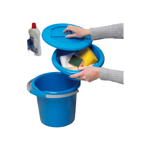 Sunware Water-line deksel - voor emmer 12L blauw