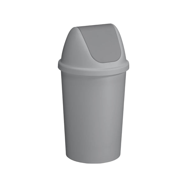Sunware Twinga Waste Bin with Swing Lid 45L Grey