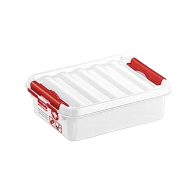 Sunware Q-line EHBO doos 1L wit rood