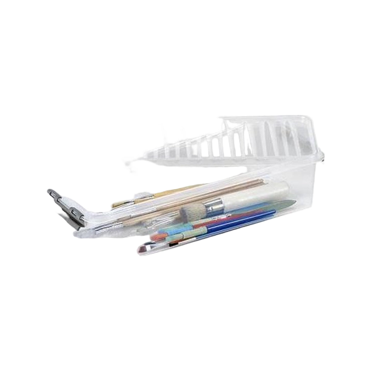 Sunware Q-line opbergbox 3,5L transparant metaal