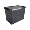 Sunware Comfort line opbergbox 72L transparant grijs - zwart