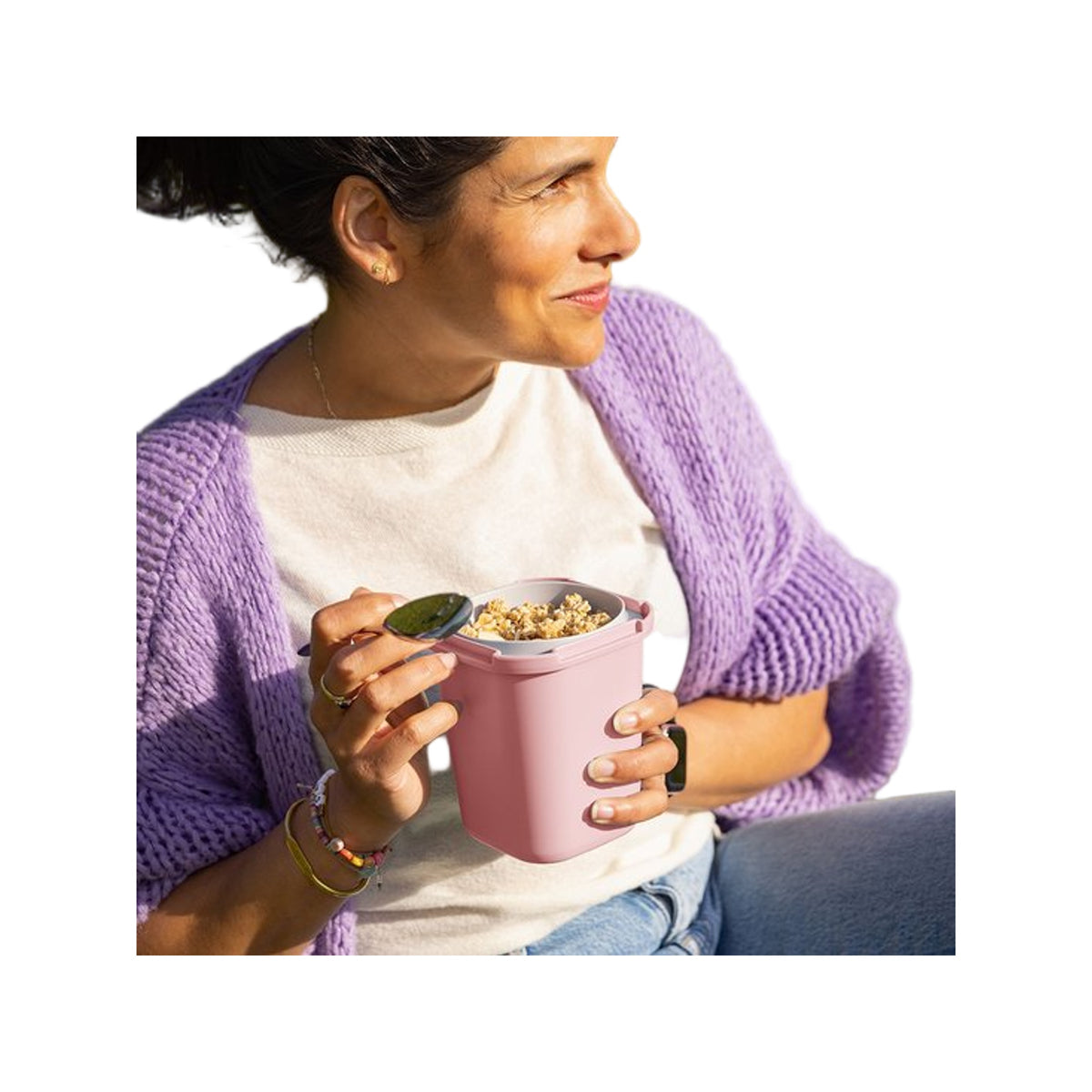 Sunware Sigma home Food to go lunchbeker roze