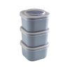 Sunware Sigma home Food to go lunchbakje set van 3 blauw
