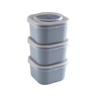 Sunware Sigma home Food to go lunchbakje set van 3 blauw