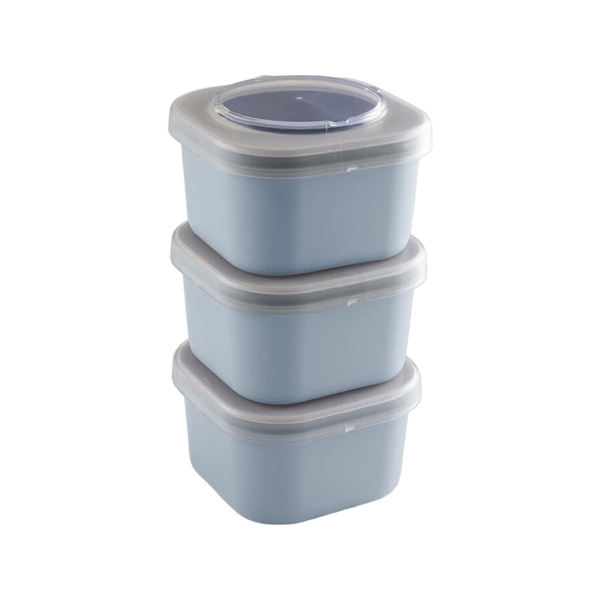 Sunware Sigma home Food to go lunchbakje set van 3 blauw