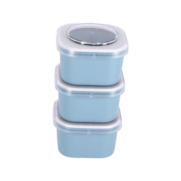 Sunware Sigma home Food to go lunchbakje set van 3 blauw