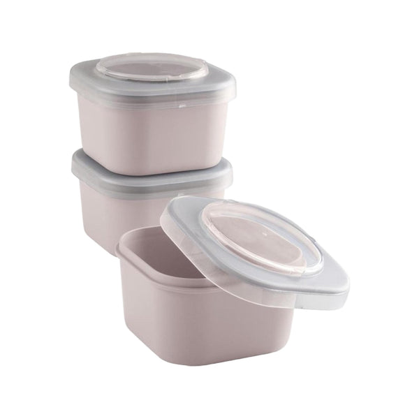Sunware Sigma home Food to go lunchbakje set van 3 roze
