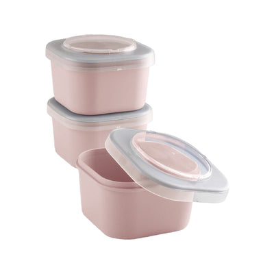 Sunware Sigma home Food to go lunchbakje set van 3 roze