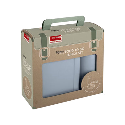Sunware Sigma home vershouddoos met tray 1,8L transparant grijs