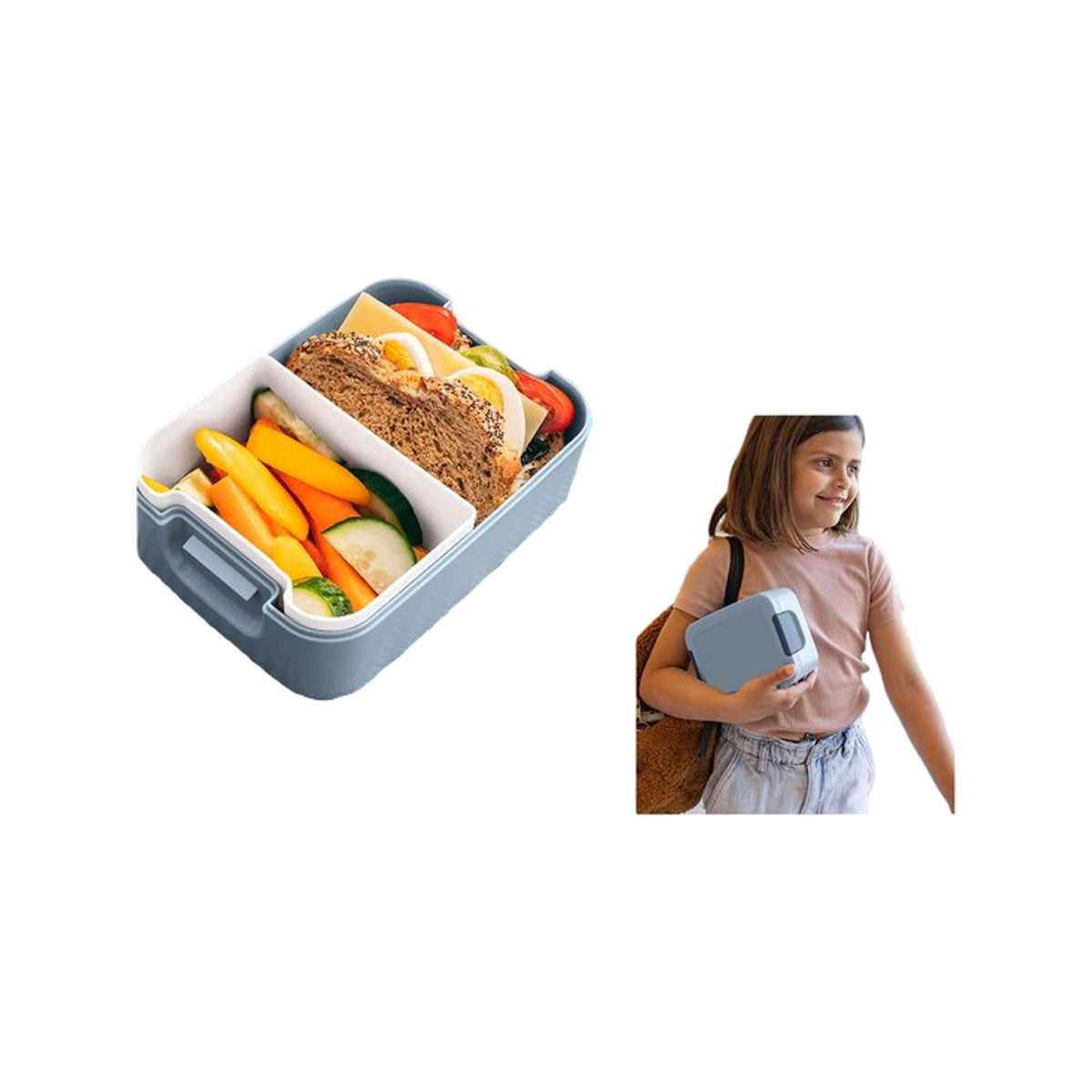 Sunware Sigma home vershouddoos met tray 1,8L transparant grijs