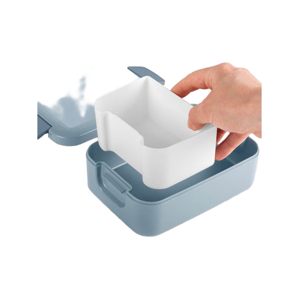Sunware Sigma home vershouddoos met tray 1,8L transparant grijs