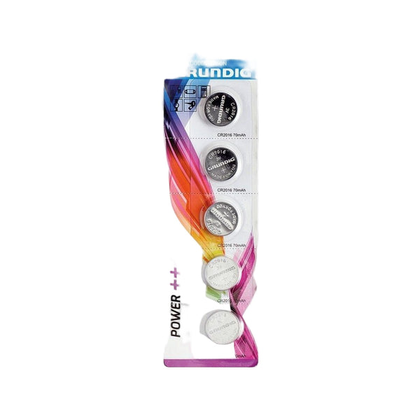 Grundig Knoopcel 5Pcs Cr2016