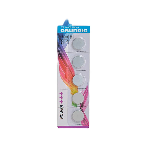Grundig Knoopcel 5Pcs Cr2032