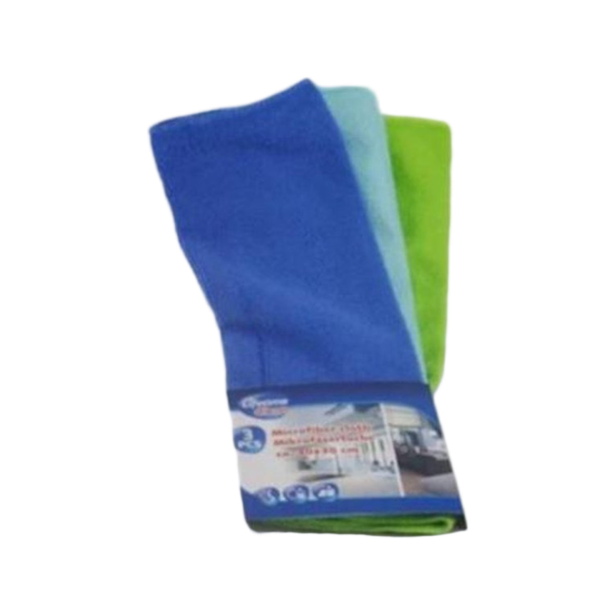 Lifetime Clean Microvezeldoek 3Pcs 30X30Cm Mf