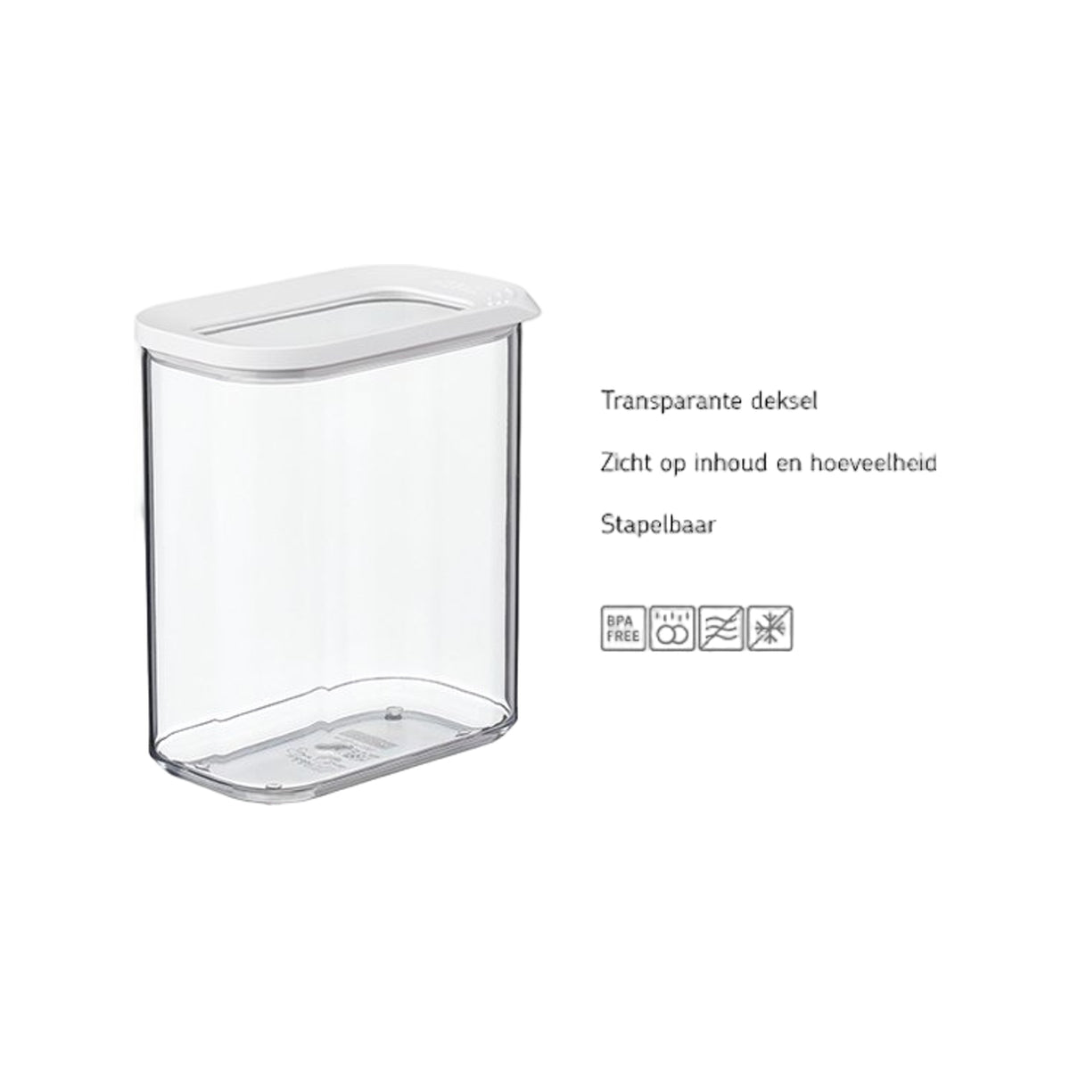 Mepal vleeswarendoos modula 550/1