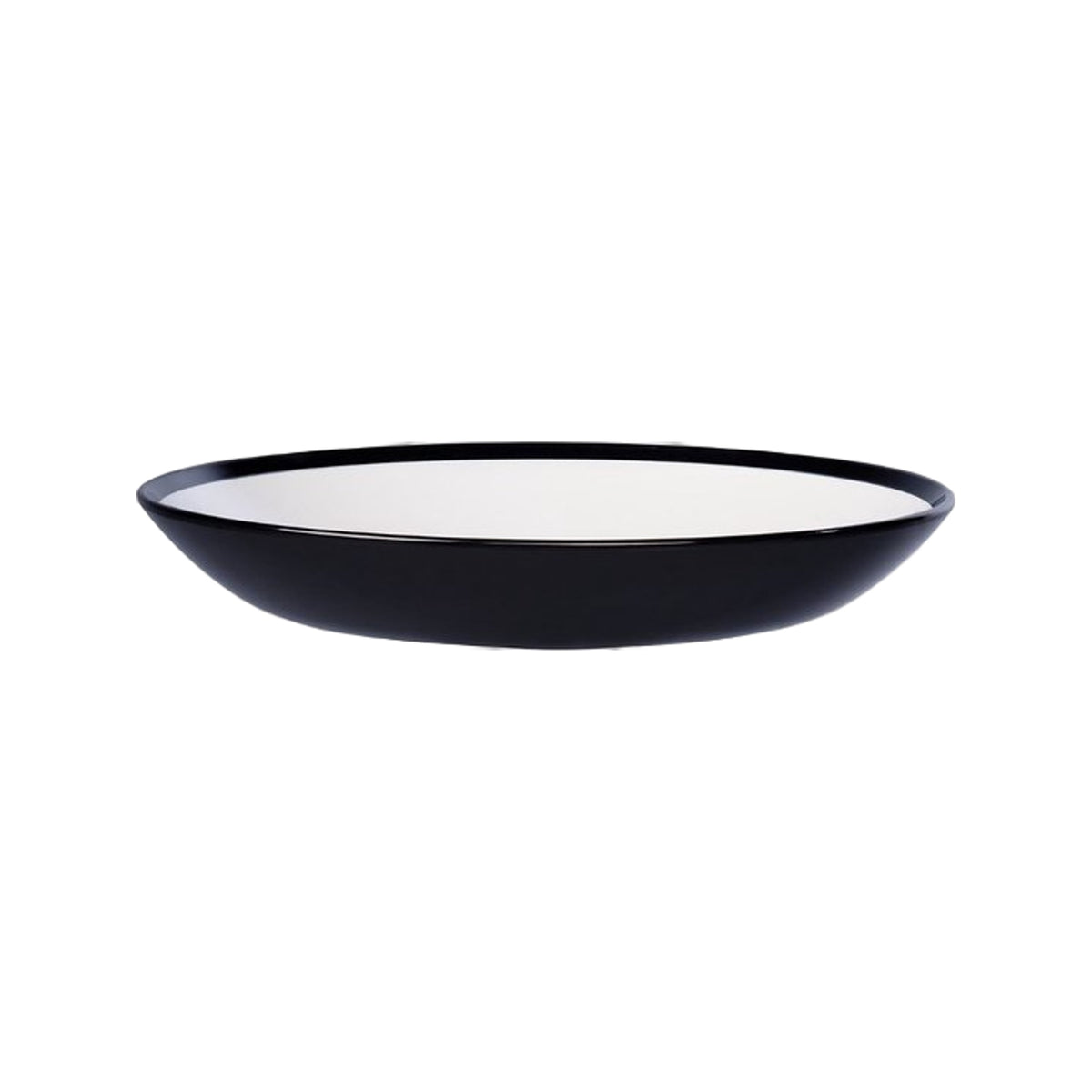 Mepal diep bord flow 220 mm - zwart