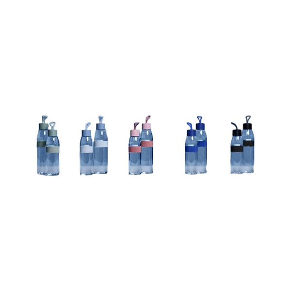 Mepal Waterfles Ellipse 500 ml - wit