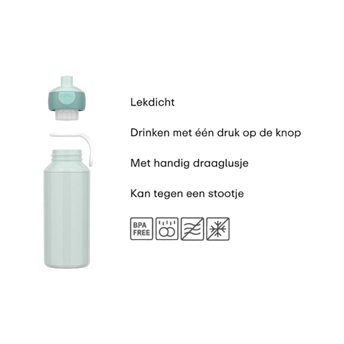 Mepal drinkfles pop-up campus 400 ml
