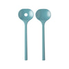 saladebestek bloom 2-delig - pebble green